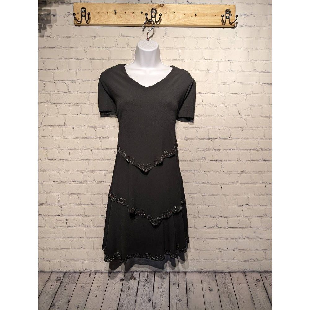 SHSHDHZX layered chiffon dress size xl